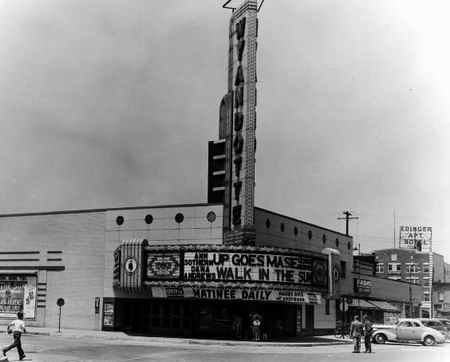 Wyandotte Theatre - Old Pic From City Of Wyandotte